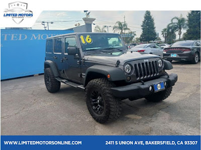 2016 Jeep Wrangler Unlimited Sport SUV 4D