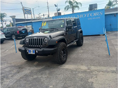 2016 Jeep Wrangler Unlimited Sport SUV 4D