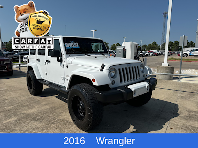 2016 Jeep Wrangler Unlimited Sahara