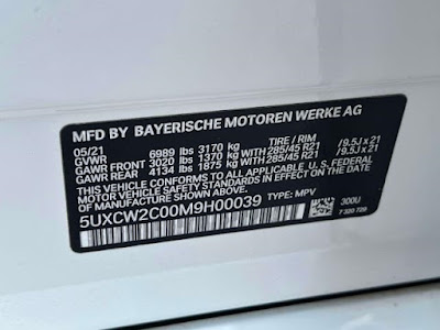 2021 BMW X7 xDrive40i