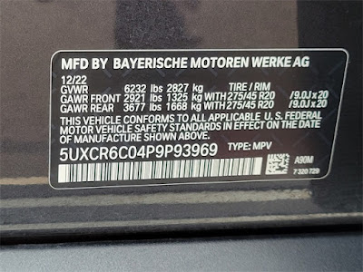 2023 BMW X5 xDrive40i