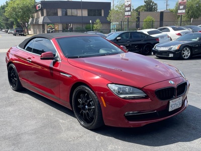 2012 BMW 6 Series 650i Convertible RWD