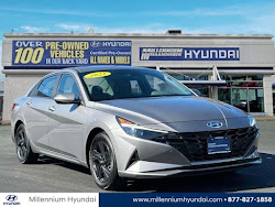 2022 Hyundai Elantra Hybrid Blue