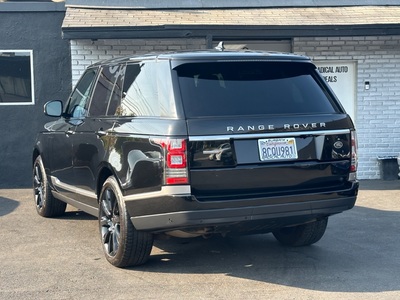 2016 Land Rover Range Rover V8 Supercharged 4WD