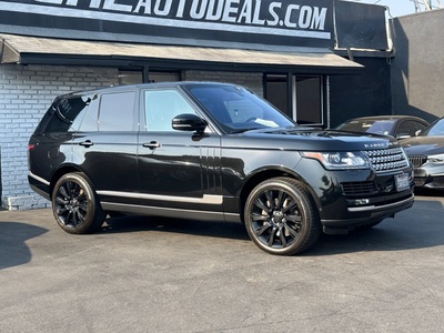 2016 Land Rover Range Rover V8 Supercharged 4WD