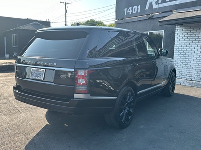 2016 Land Rover Range Rover V8 Supercharged 4WD