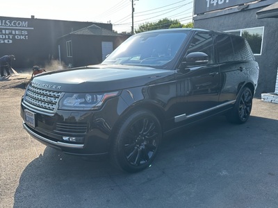 2016 Land Rover Range Rover V8 Supercharged 4WD