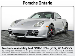 2007 Porsche Cayman w/6-Speed manual transmission