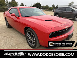 2019 Dodge Challenger SXT AWD! FACTORY CERTIFIED WARRANTY!